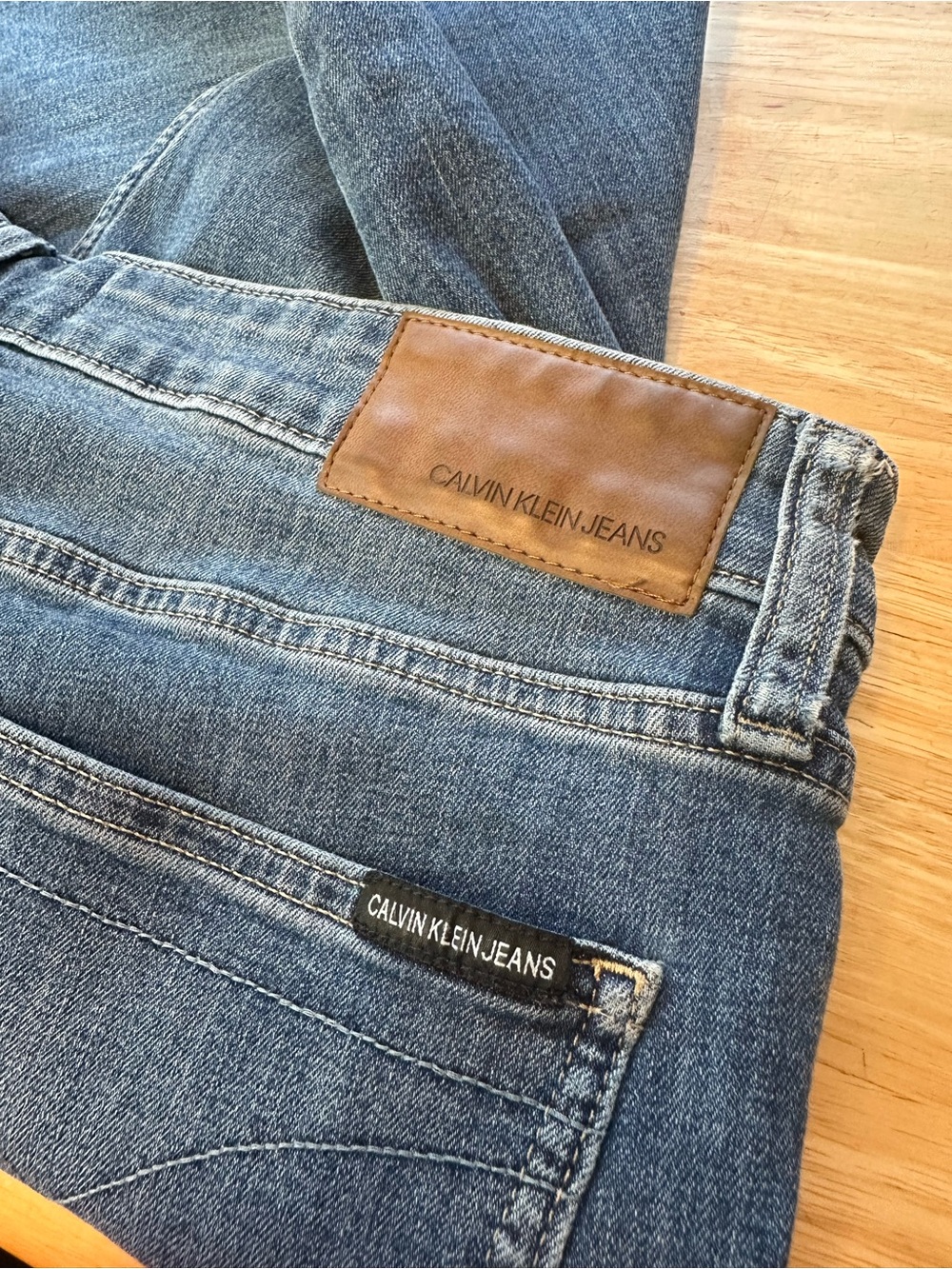 Calvin Klein Men’s Slim Medium Wash Jean Size 36 X 30 Casual Denim - Picture 9 of 9
